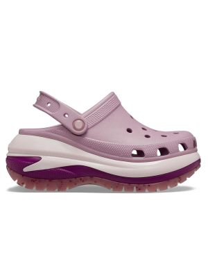 Zueco Crocs Mujer Mega Crush Clog Rosado