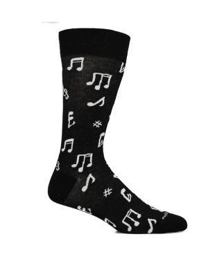 Imagen 2 del producto Calcetín Algodón Hombre Diff Piano Negro