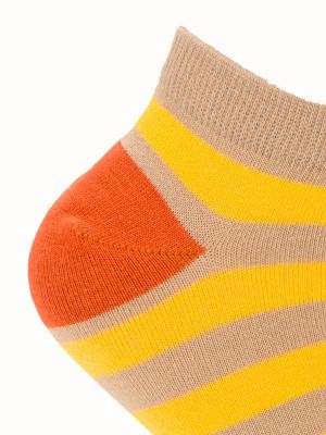 Imagen 2 del producto Calcetín Algodón Mujer Ped Line Café