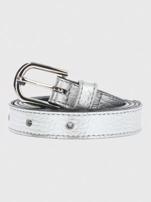 Imagen 1 del producto Cinturon Cuero Mujer Vedelia Plateado