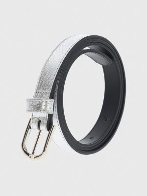 Imagen 2 del producto Cinturon Cuero Mujer Vedelia Plateado