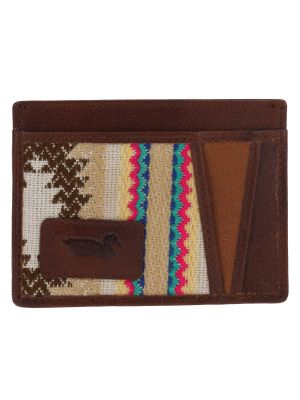 Tarjetero Cuero Mujer Sz Atzin Multicolor