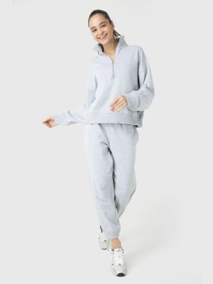 Polerón Mujer Lia Gris