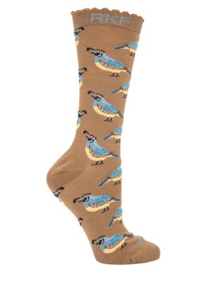 Calcetin Bambú Mujer St Codorniz Beige/Crudo