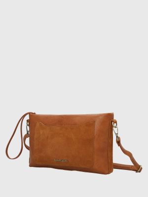 Imagen 2 del producto Cartera Ecocuero Mujer Liah Cross Café