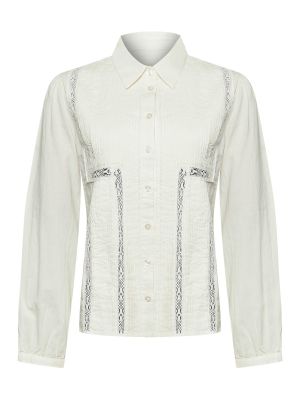 Imagen 1 del producto Blusa Algodón Orgánico Mujer Serpent Blanco 
