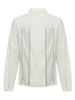 Imagen 2 del producto Blusa Algodón Orgánico Mujer Serpent Blanco 