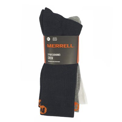 Imagen 2 del producto 3 Pack Calcetin Outdoor Access Cotton Crew Gris Unisex