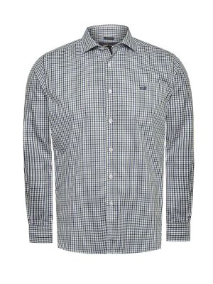Camisa Algodón Hombre Wool Blanco