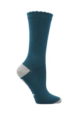 Calcetines Basic Plain Mujer Verde