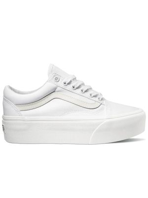 Zapatilla Unisex Ua Old Skool Stackform True White