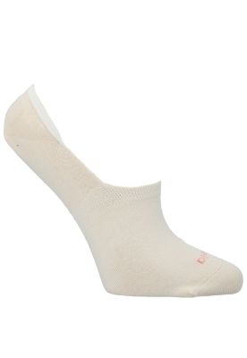 Calcetin Crema Clasico Mujer