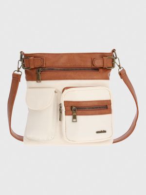 Cartera Mujer Gianna Cross Blanco