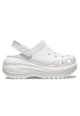 Zueco Crocs Mujer Mega Crush Clog Blanco