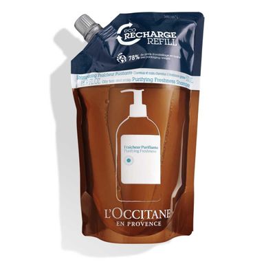 Refill Shampoo Frescura y Pureza Aromacología 500 ml L'Occitane