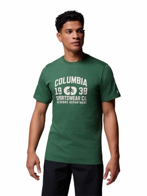 Polera M/C Hombre CSC Seasonal Logo Verde