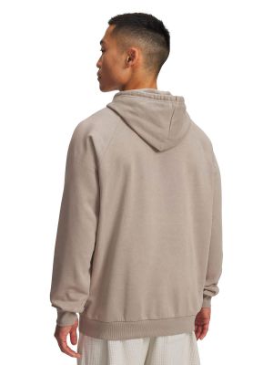 Imagen 2 del producto Poleron Lifestyle para hombre Rival Fleece Logo café