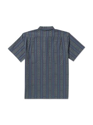 Imagen 2 del producto Camisa m/c Hombre Sundays jacquard Azul