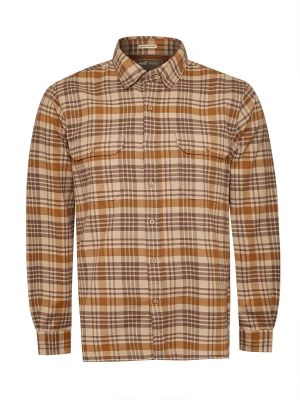 Camisa Algodón Orgánico Hombre Padua Café