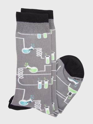 Imagen 2 del producto Calcetin Algodón Hombre C Chemical Gris