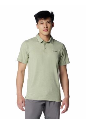 Polera Hombre Tech Trail Polo Verde