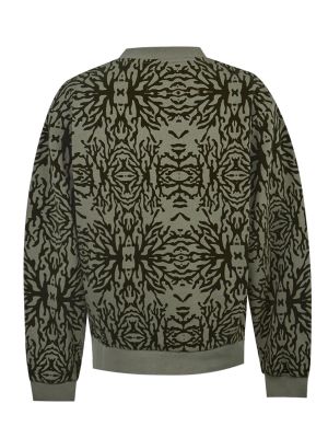 Imagen 2 del producto Polerón Algodón Orgánico Verde North Mujer 