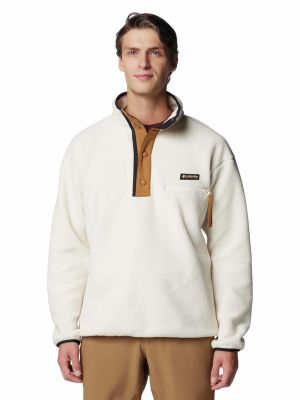 Polar Hombre Helvetia Snap Fleece Blanco