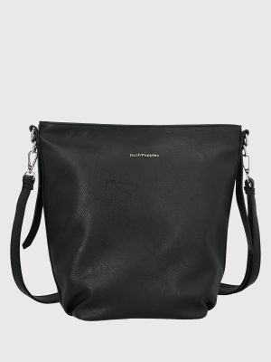 Cartera Ecocuero Mujer Cordy Hobo Negro