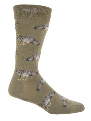 Calcetin Bambú Hombre Fox Verde