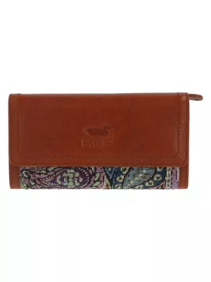 Billetera Cuero Mujer Sz Amaita Multicolor