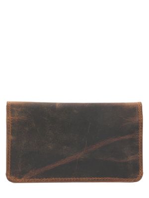 Imagen 2 del producto Billetera Cuero Café Aq Tobacco Case Unisex
