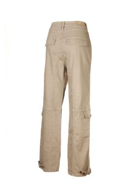 Imagen 2 del producto Pantalón Algodón Orgánico Mujer Noa Beige
