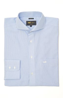 Camisa Libre De Arrugas Hombre WF Celeste