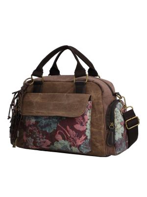 Imagen 2 del producto Cartera Textil Mujer Tzeltal Bag Café