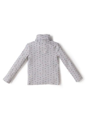 Imagen 2 del producto Polera Manga Larga Niña Aster Gris