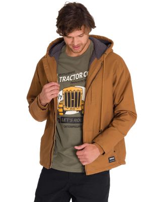 Imagen 2 del producto Chaqueta Hooded Sherpa Hombre Bronze