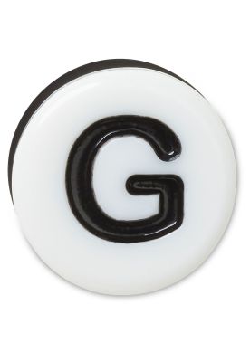 Jibbitz G Pequeña Carta de Amistad Blanco