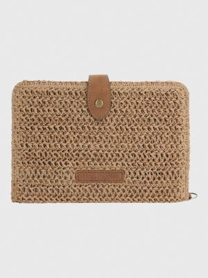 Billetera Mujer Yang Wallet Beige/Crudo
