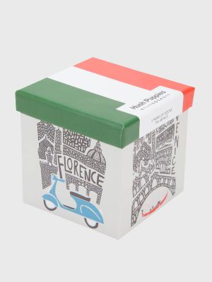 Pack 3 Calcetin Hombre  Italy Multicolor