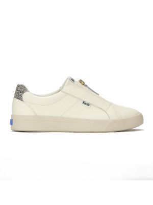 Zapatilla Cuero Mujer Pursuit Zip Lthr Beige