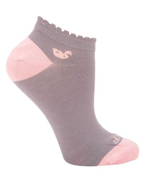 Calcetin Bambú Mujer Ped Classic Gris