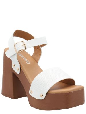 Sandalia Mujer Francesco Blanco