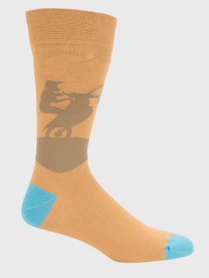 Imagen 2 del producto Calcetin Algodón Hombre Diff Moto Beige 