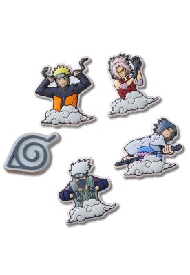 Jibbitz Crocs Naruto Uzumaki Pack De 5 Blanco