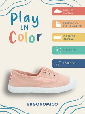 Imagen 2 del producto Zapatilla Niña Sunset Rosado Claro