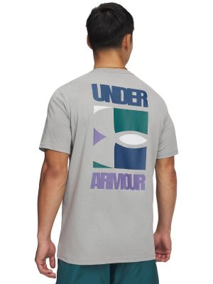 Imagen 2 del producto Polera M/C Hombre M Block Logo Ss Gris