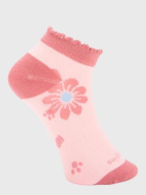 Imagen 1 del producto Calcetin Algodón Niña Ped St Flor Rosado