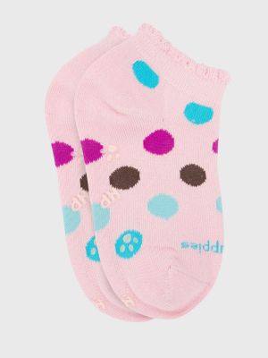 Imagen 2 del producto Calcetin Algodón Niña Circle Rosado