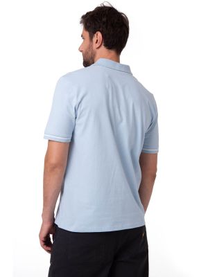Imagen 2 del producto Polo Manga Corta Hombre Caterpillar Slim Celeste