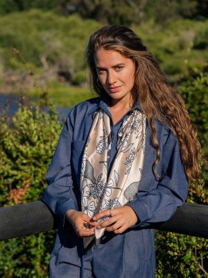 Imagen 2 del producto Pañuelos Igna Scarf Mujer Beige